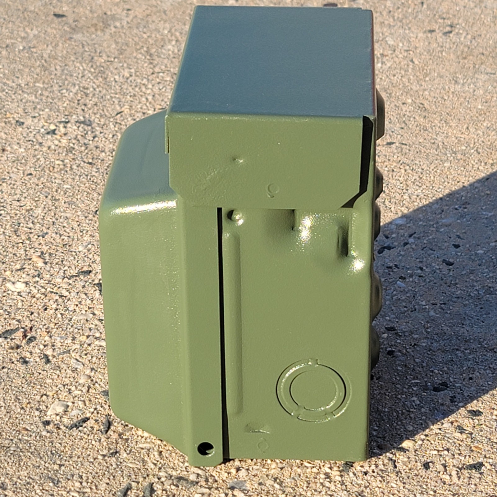 Midwest 20 Amp Backyard Outlet with 20A GFI Duplex and Toggle Switch U010S010GRP