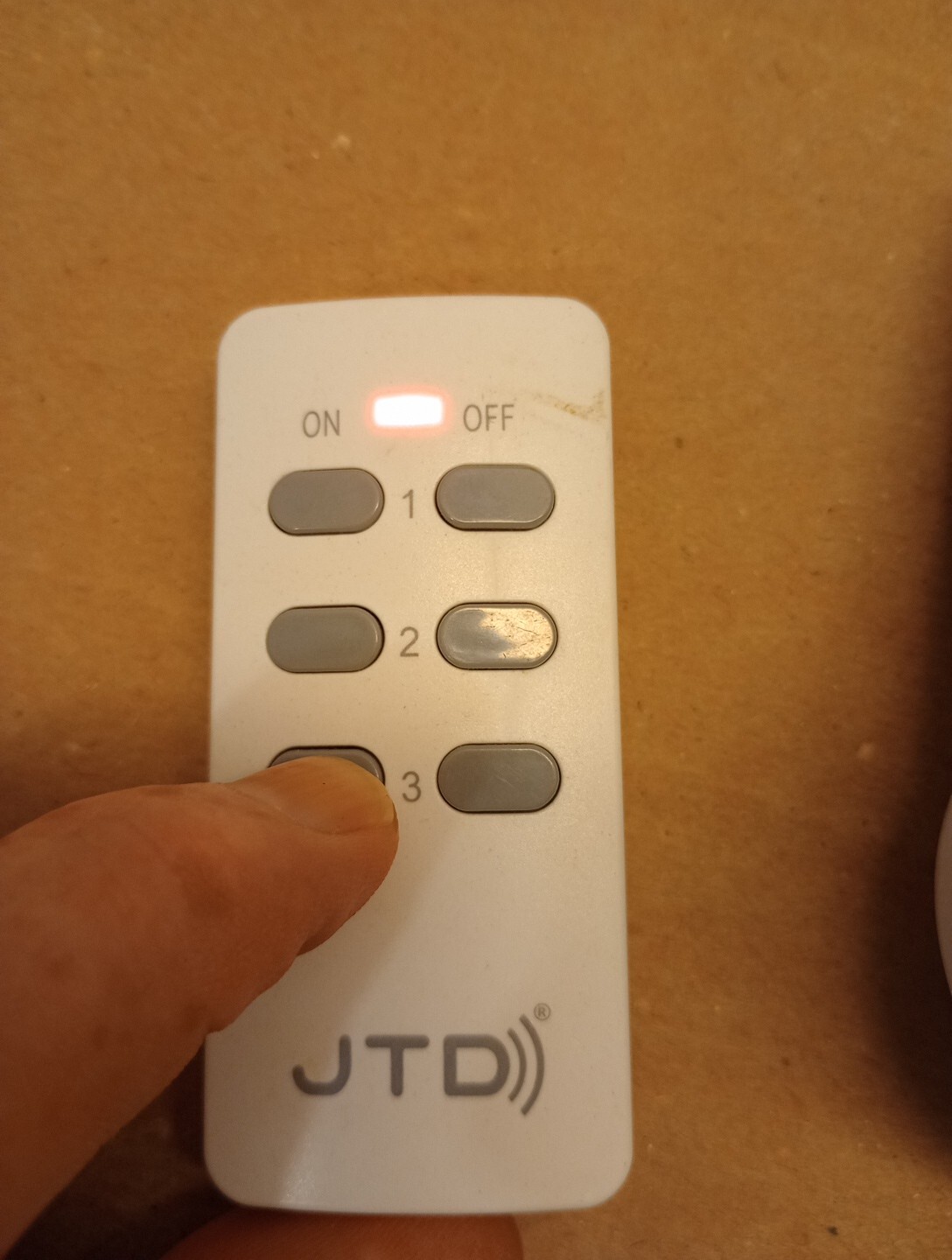 JTD Remote Control J-Tech Digital Learning Outlet Up To Three Tested Working