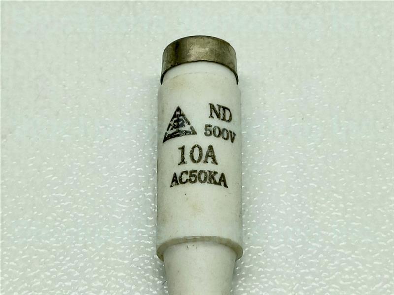 Lot 5 Pcs. ND Fuse 10A 500V AC50KA 30 Days Warranty Expedited Shipping