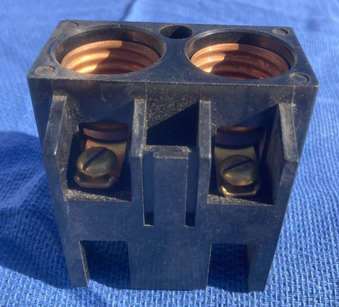ARROW HART 27163-47 CR-15 Fuse Holder Block 30 Amp 125 Volts 15-20A, 25A, 30A.