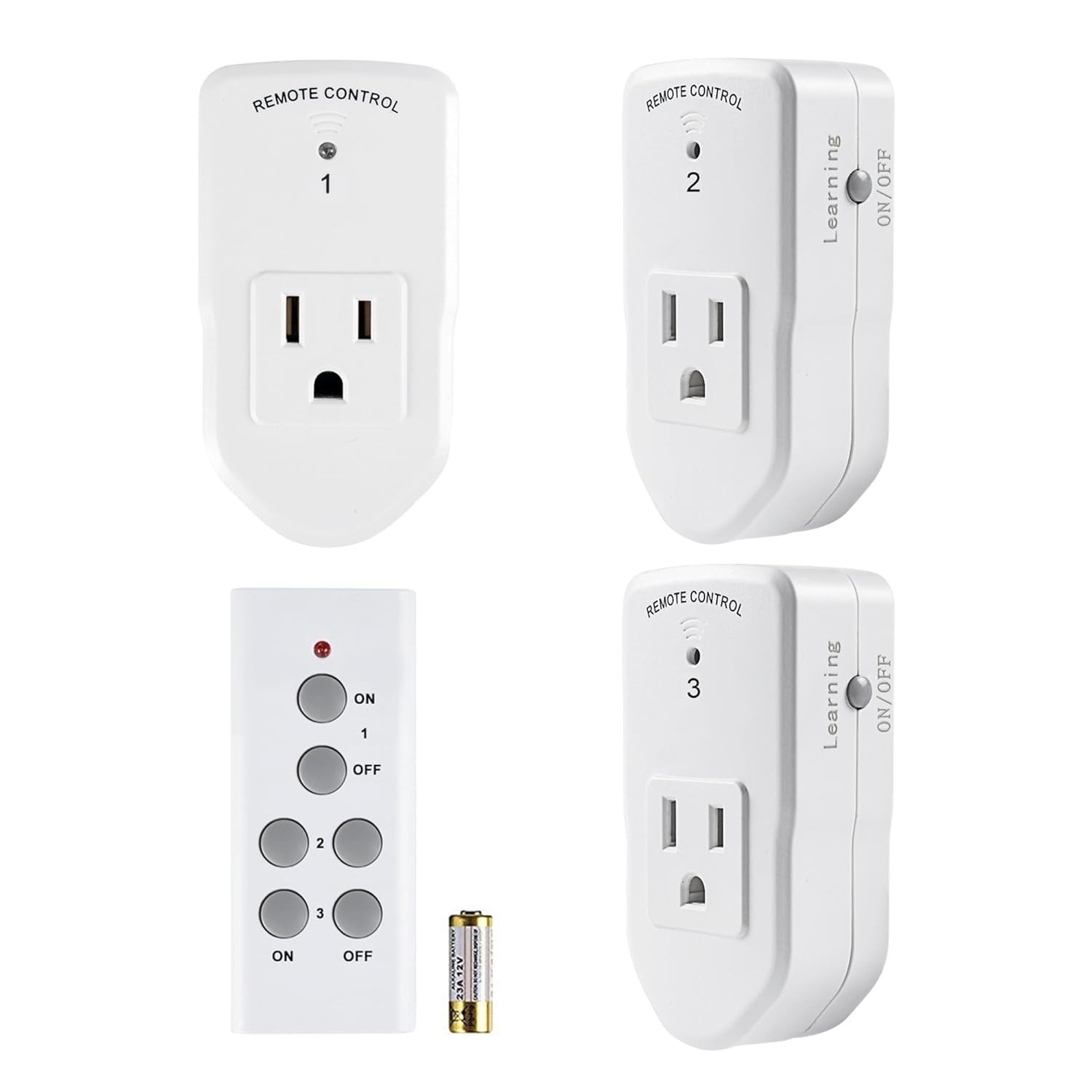 Wireless Remote Control Outlet with 100ft Range – Easy Appliance Management