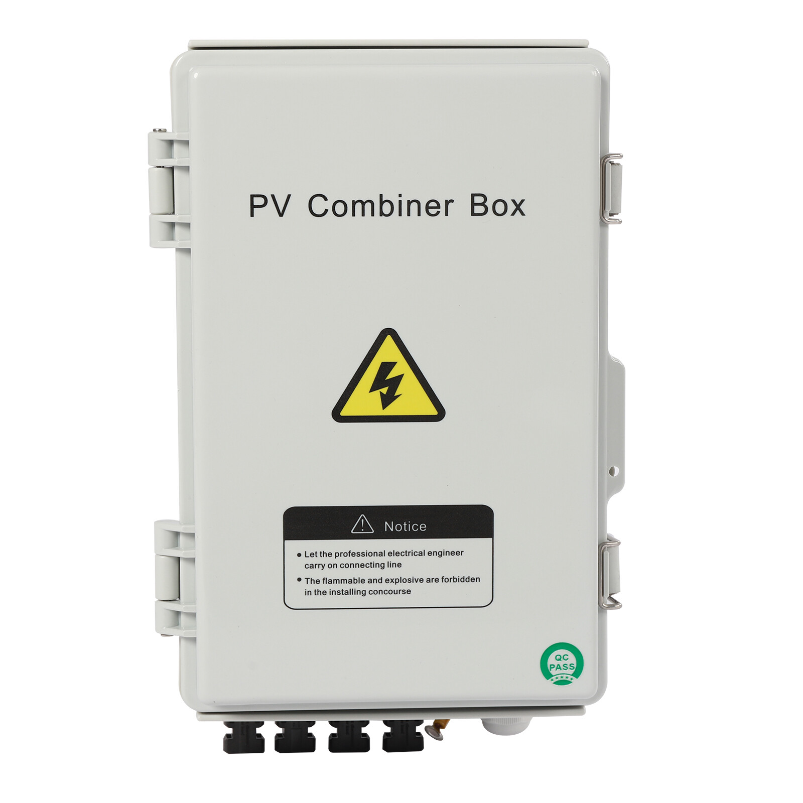 4 String Solar Combiner Box PV Combiner Circuit Breaker 63A For Solar Panel Kit