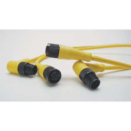 Brad Harrison 885030A09m050 Extension Cordset, 5Pin, Receptacle, Female