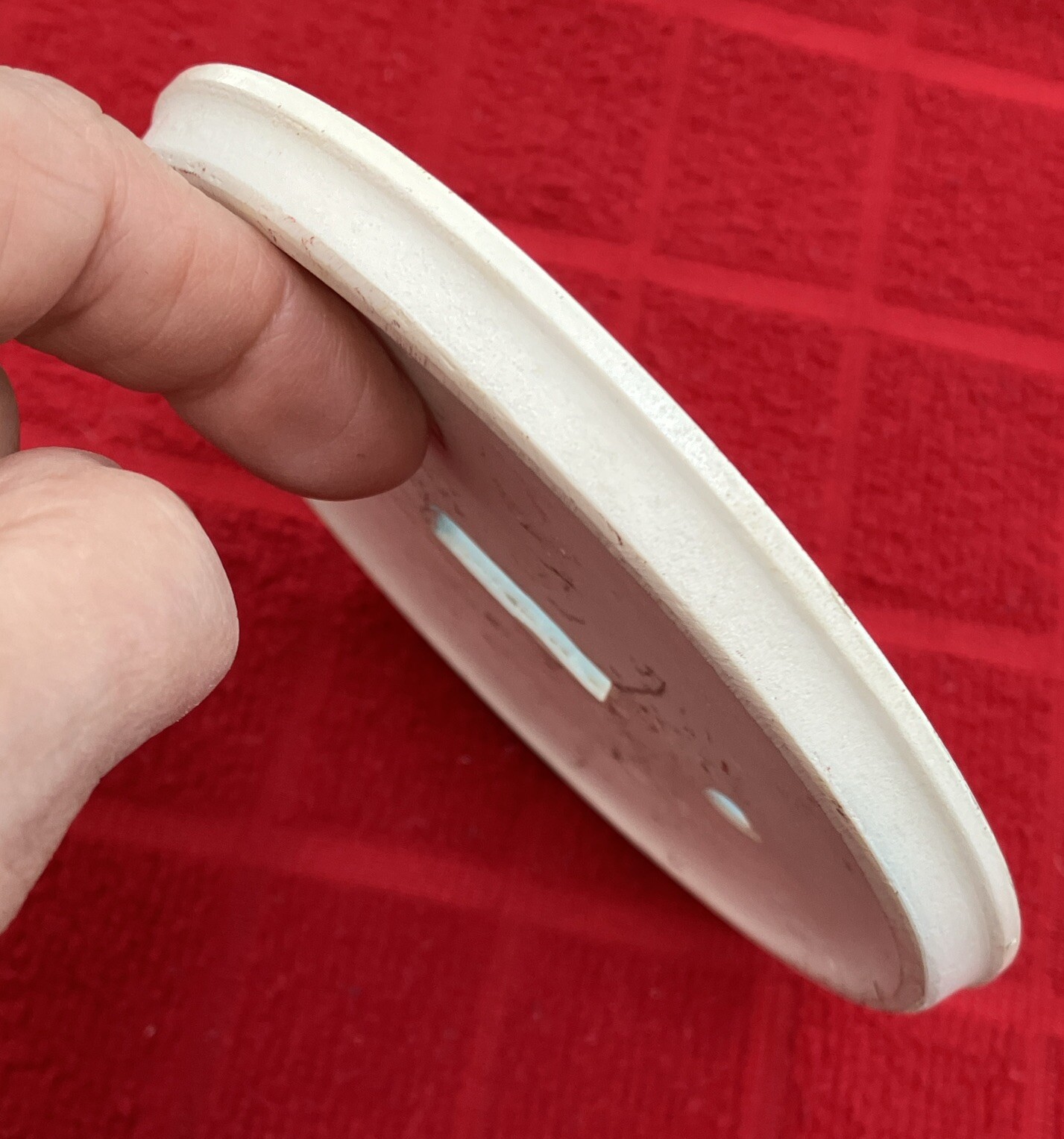 CERAMIC “LIGHTHOUSE” CIRCULAR SHAPED SWITCH PLATE COVER