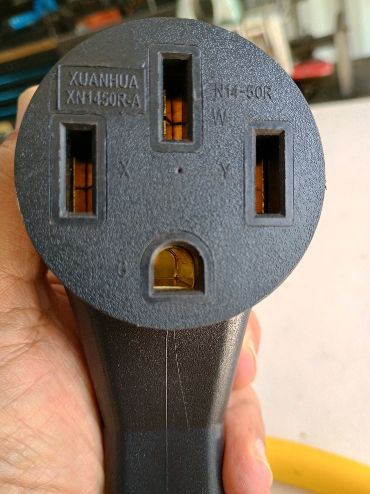 10FT EV Charger Adapter Cord 10-30P to 14-50R NEMA 30A to 50A