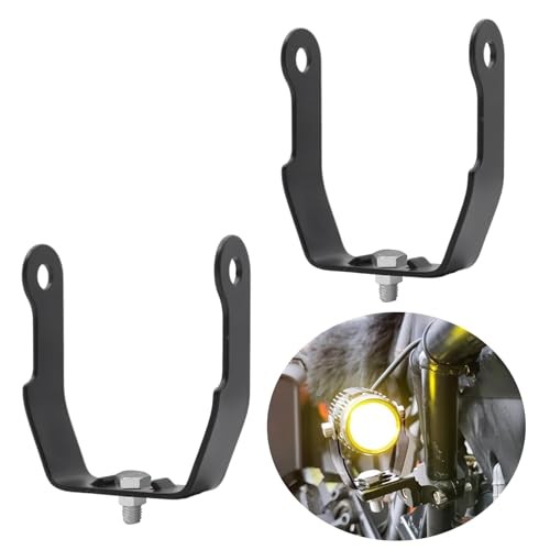 Motorcycle Spotlight Mounting Bracket,Motorcycle Fog Light Bracket Easy to