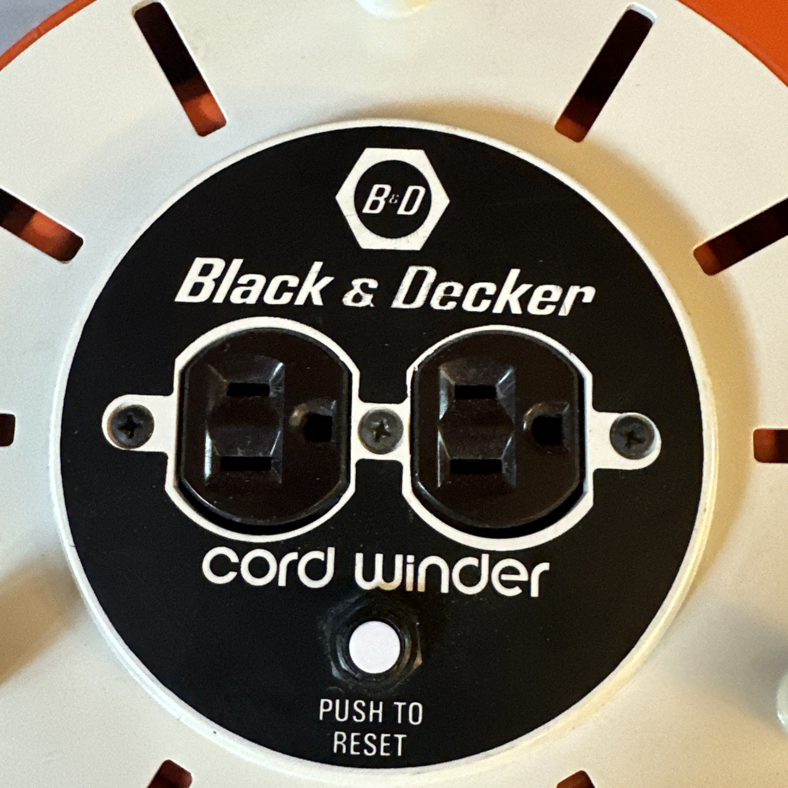 Black & Decker Cord Winder Model 79-970 25 Ft Extension Cord No Box