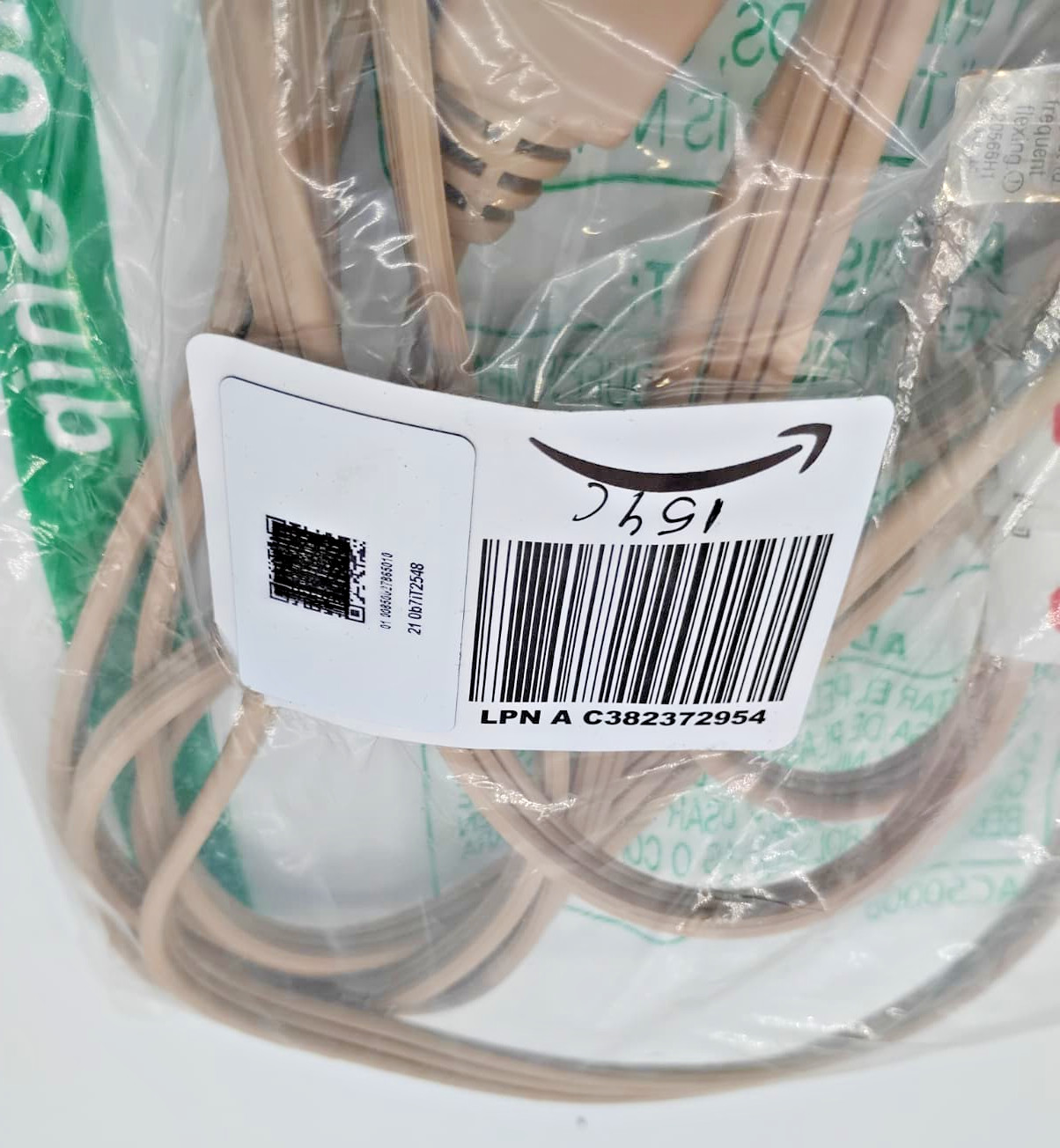 Woods Slimline 16/3 Flat Plug Extension Cord 8ft Beige 2255