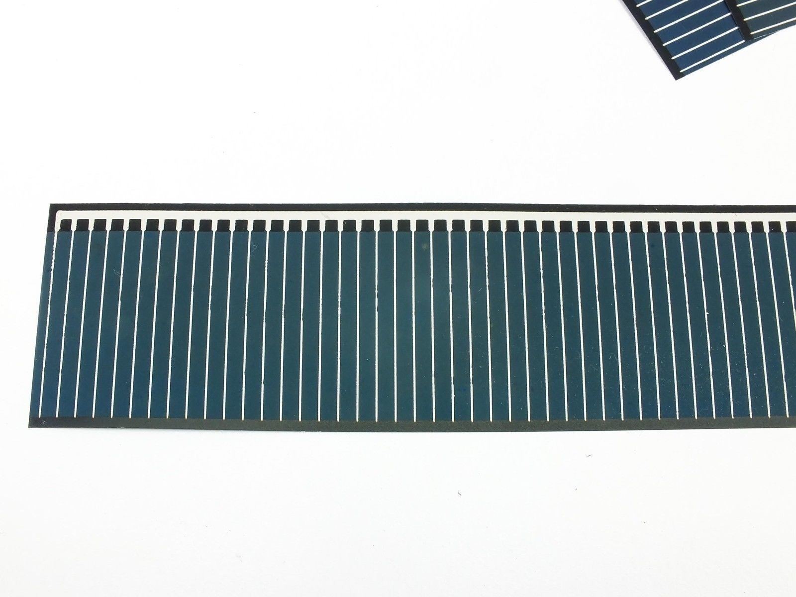 Solopower 14.5″ x 1.5″ Flexible and Lightweight 1.25W CIGS Solar Cell -Lot of 10