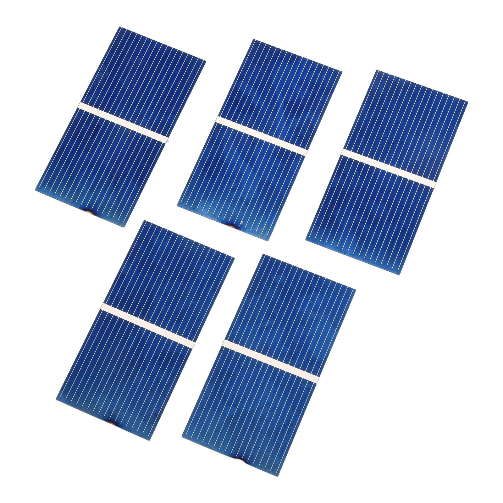 100pcs 0.5V`Mini Solar Cell For Solar Panels 52mmx 26mm Polycrystalline Silicon