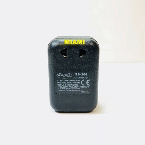 7X USA To EU 50 Watt European Power Voltage Converter 220 to 110 Volt U.S.SELLER
