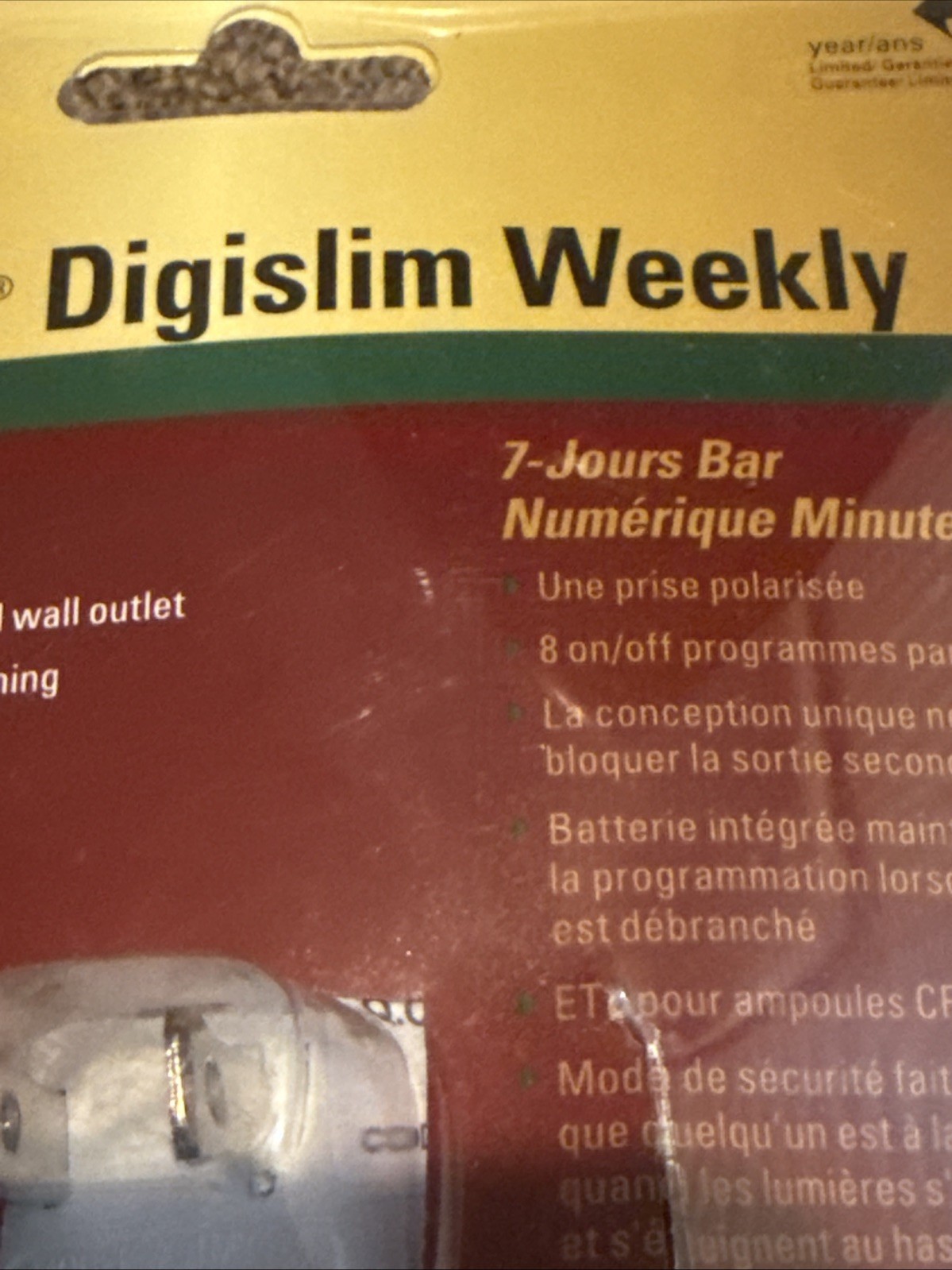Stanley TimerMax Digislim 2pk Slim Indoor Daily Digital Timer New