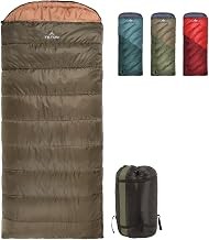 Teton Celsius Regular, 25F, 20F, 0F Degree Sleeping Bags, All Weather Bag for Ad