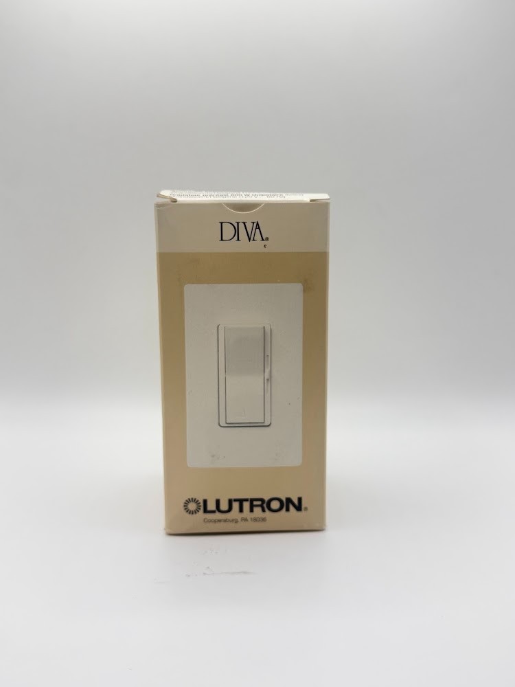 LUTRON DIVA DV-600P-IV 600W SINGLE-POLE DIMMER