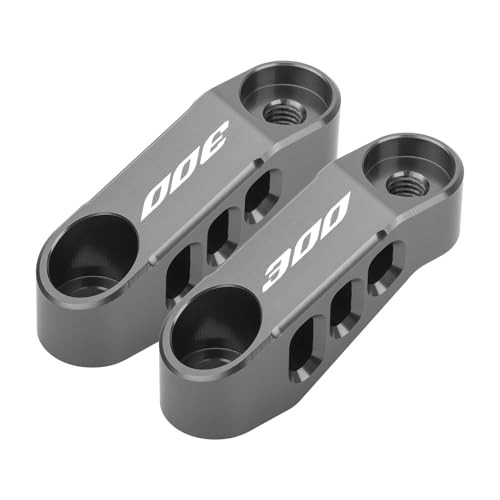Motorcycle Mirrors Bracket for KLX 300 2021-2024 KLX 300SM 2021-2024 Gray