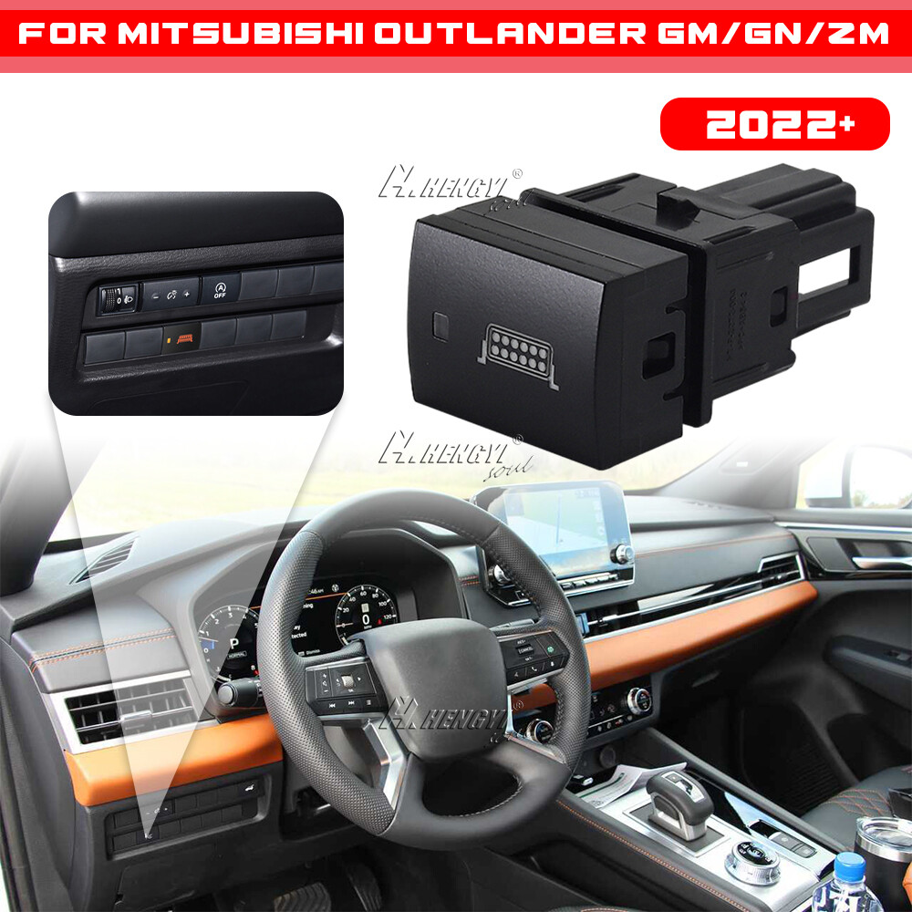 For Mitsubishi Outlander GM/GN 2022-2024 Dashboard Switch Button LED Light Bar
