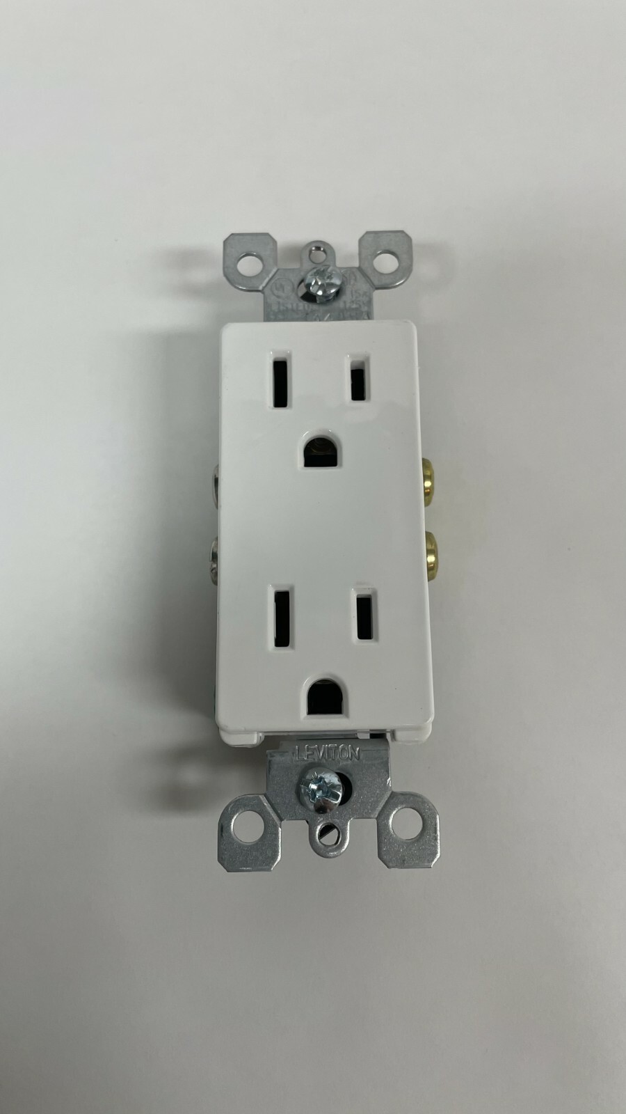 LEVITON 5325 Decora Residential Duplex Receptacle 15-Amps 125-Volt Outlet
