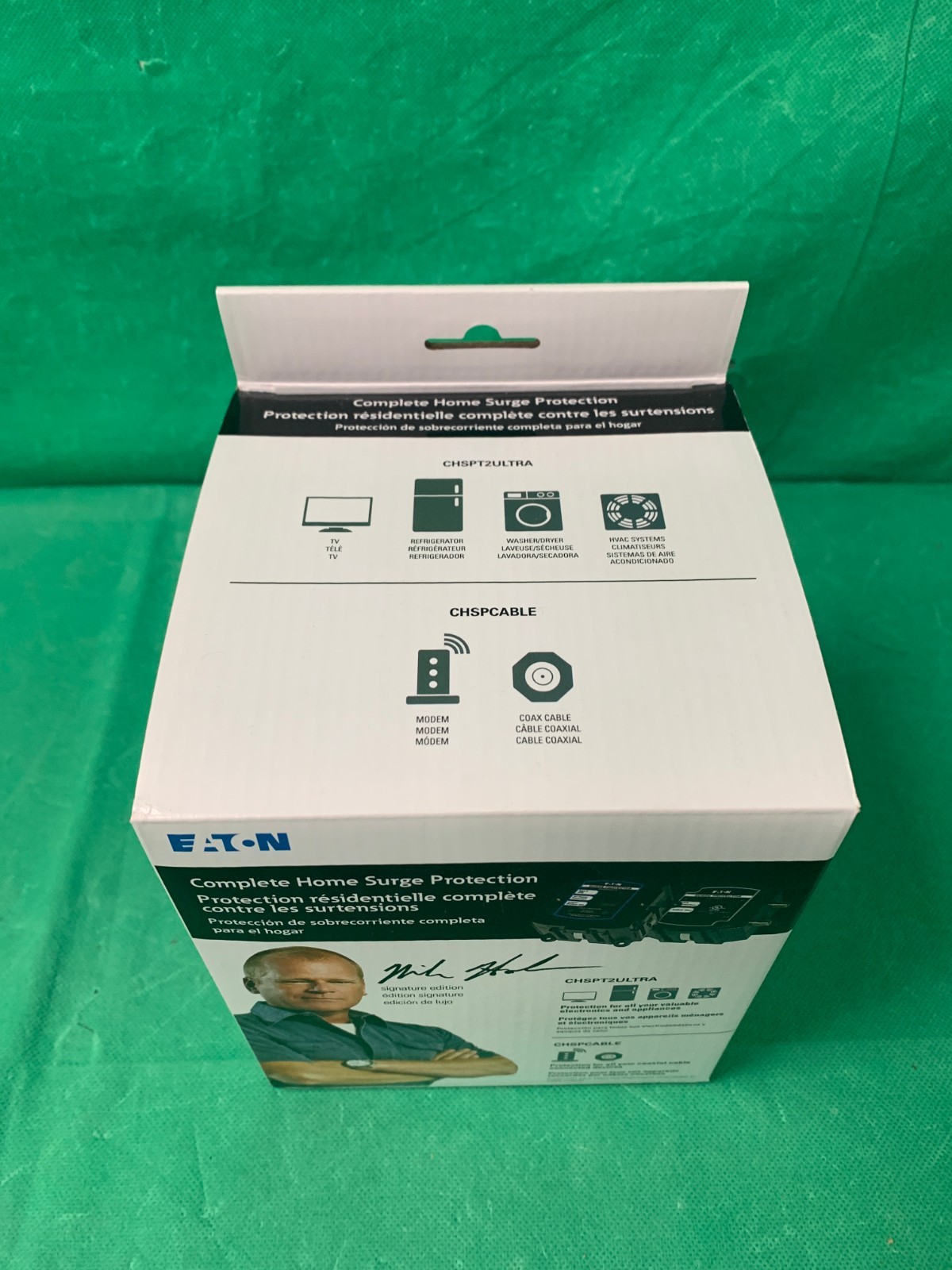Eaton CHSPT22PACK Whole Home Surge Protection Kit, CHSPT2ULTRA + CHSPCABLE