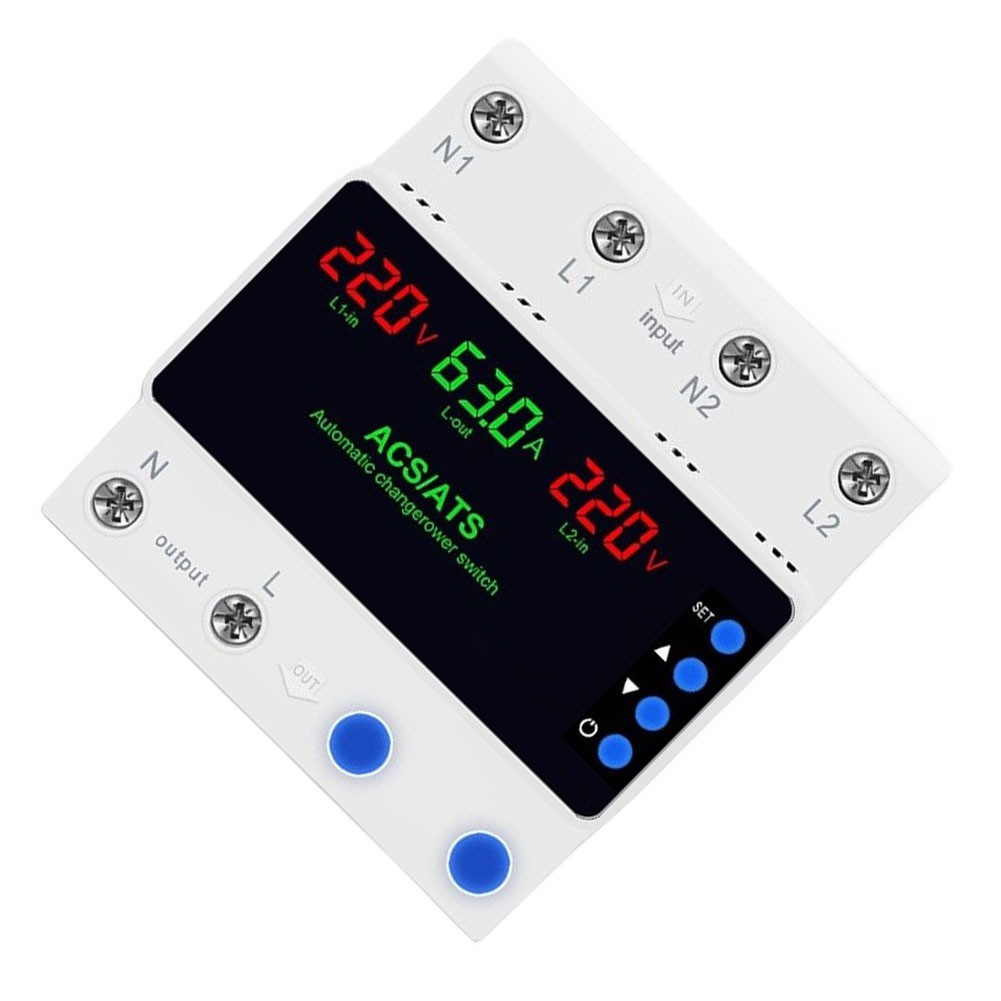 220V Overvoltage Undervoltage Protector with Delayed Auto Restart Function
