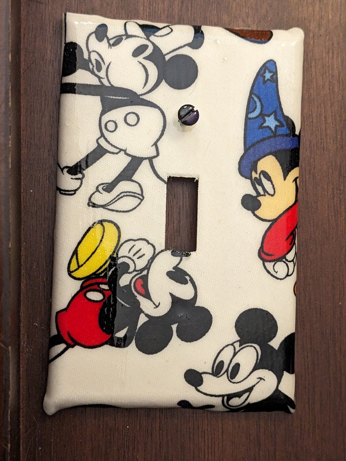 Mickey Mouse Disney Single Double Toggle Cover Plate Home Decor