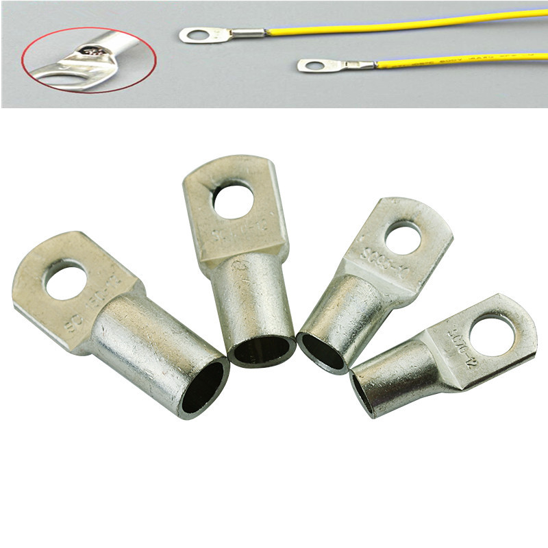 20PCS Tin Plated Pure Copper Battery Cable Ends Lugs,Ring Terminals Connectors
