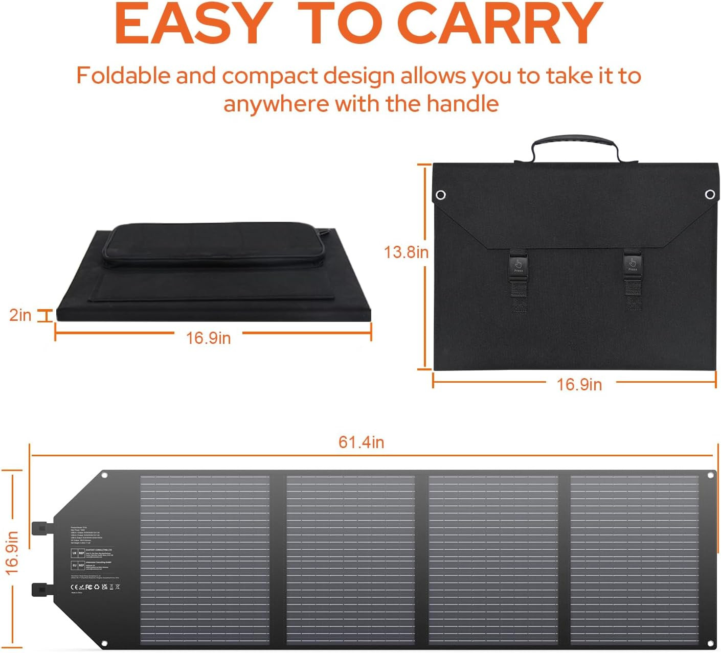 Portable Power Station, 300W 296Wh Battery Bank with 110V Pure Sine Wave AC Outl