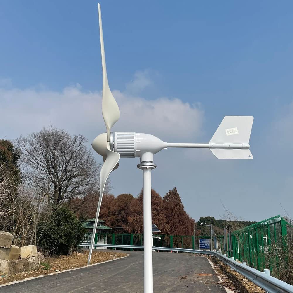 2000W 24V-48V Wind Turbine Windmill Wind Power Generator 2KW & MPPT Controller