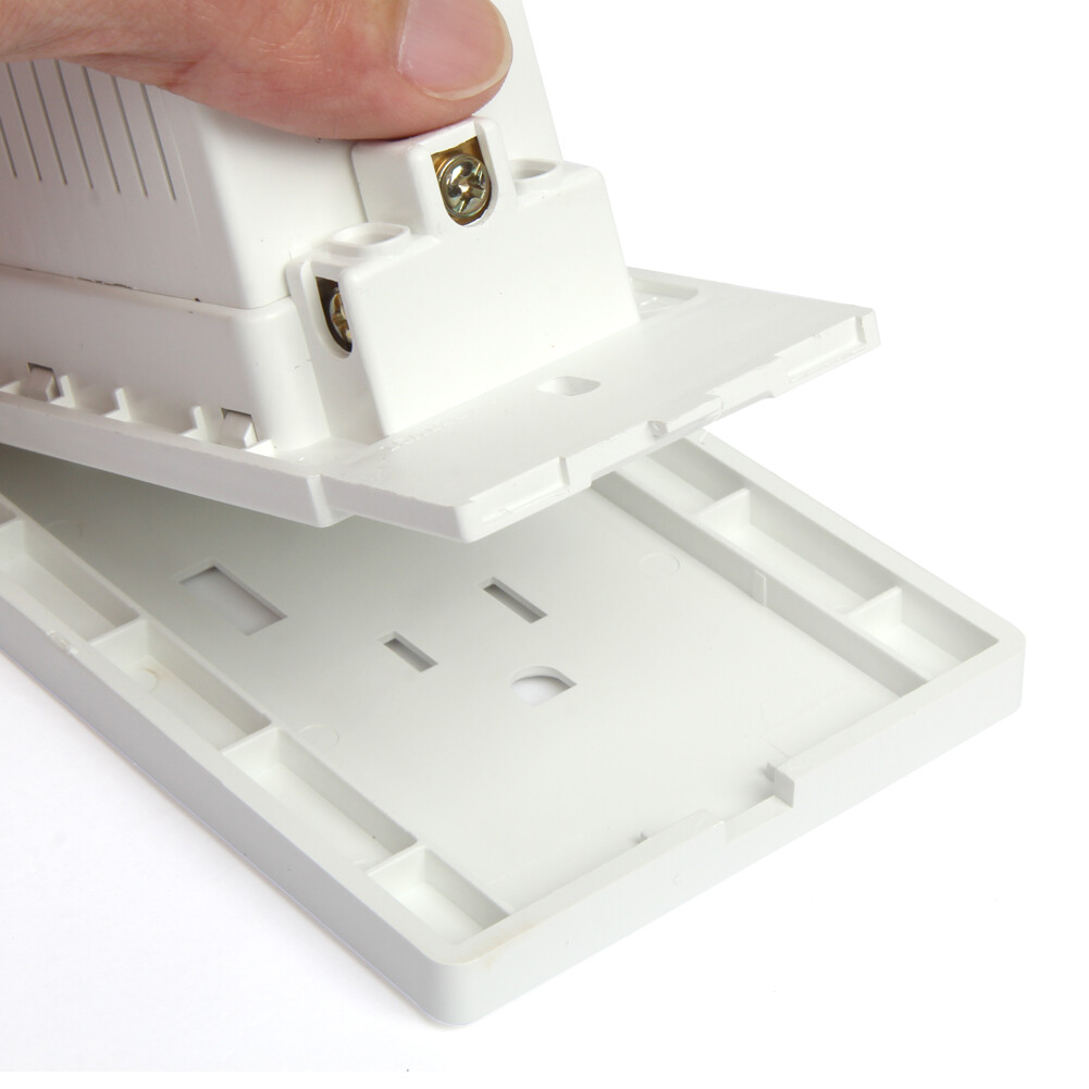 1/ 2 Pack Dual Port USB Wall Wall Socket Dual 2.1A US Standard Flameproof Socket
