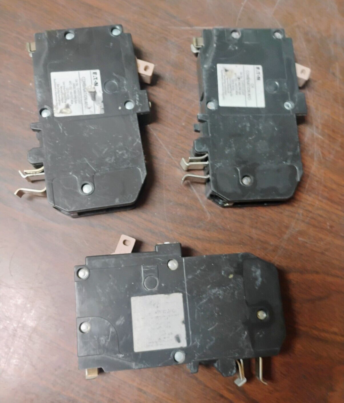 EATON CHFP120AF CIRCUIT BREAKER AFCI 20 AMP 1-POLE PRE-OWNED *LOT of 3* GOOD