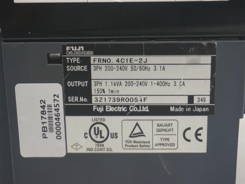 Fuji Electric FRN0.4C1E-2J FRN04C1E2J Frenic-Mini Inverter w/ Missing Cover