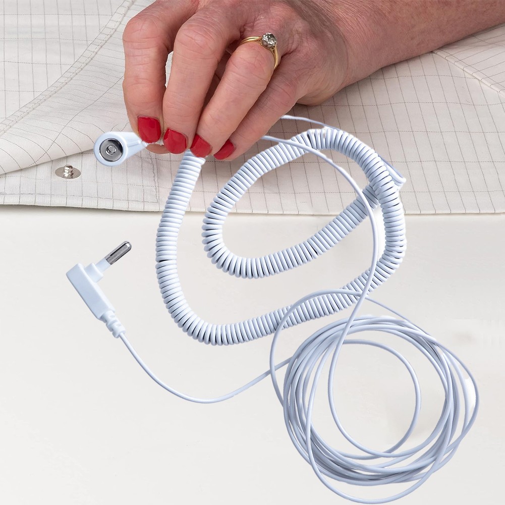 Grounding Cord, Grounding Cable, 15 Foot, Accessory for Grounding Products