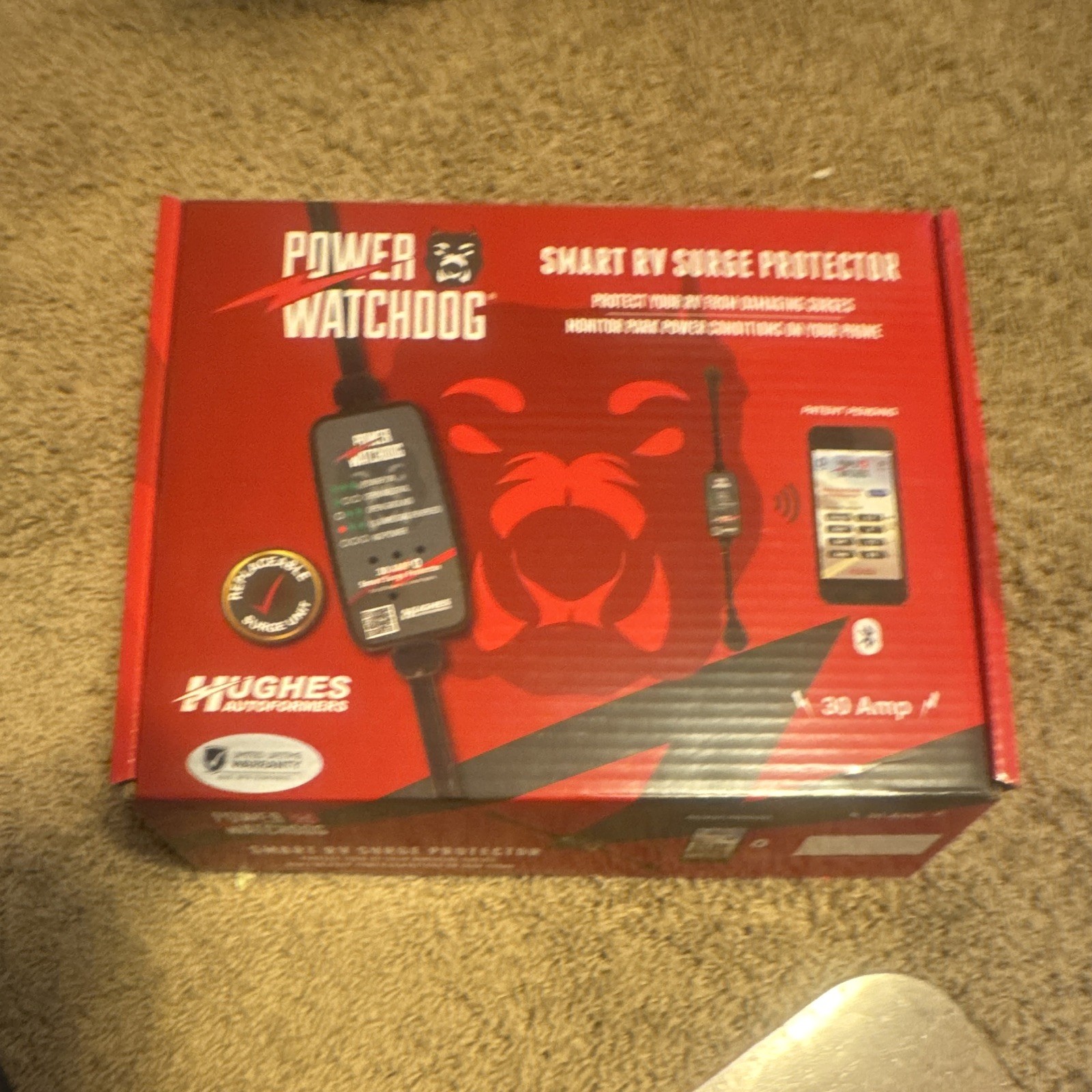 Power Watchdog PWD30EPOH 30 Amp Smart RV Hardwired Surge Protector
