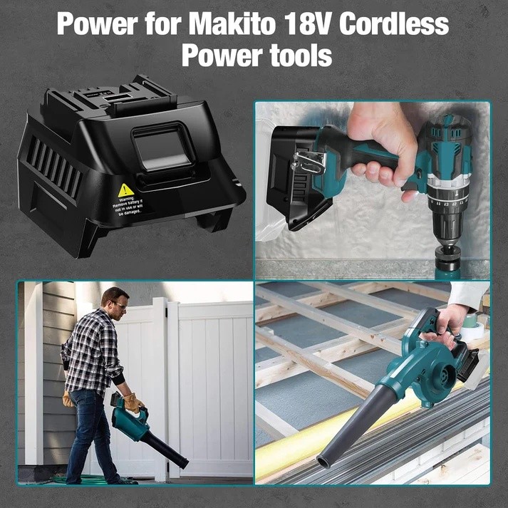 for Makita 40V to 18V Battery Adapter