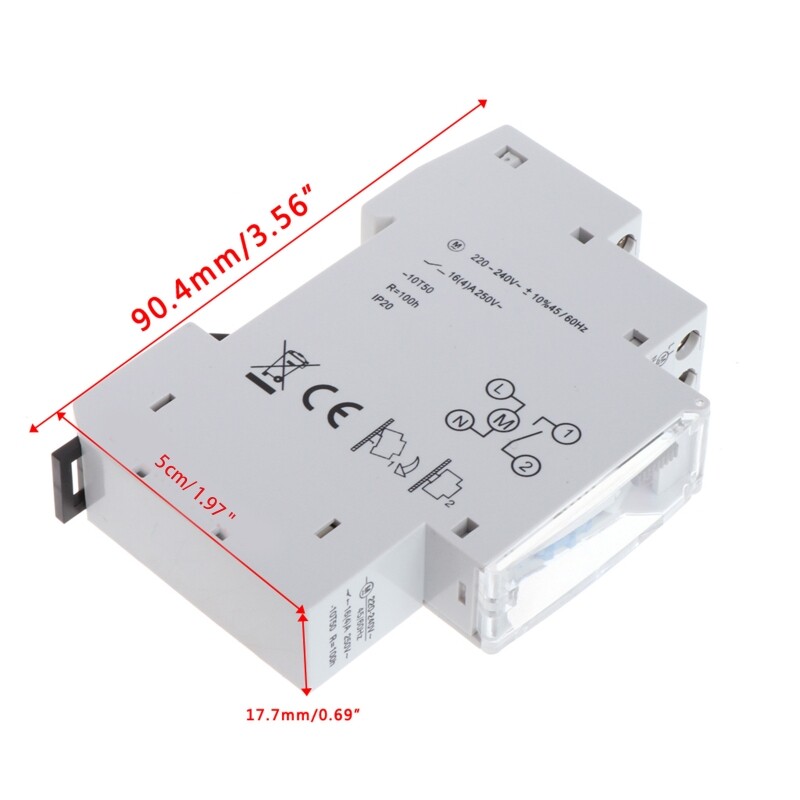 24 Hours Programmable Digital Industrial Time Switches Mechanical Timer Switches