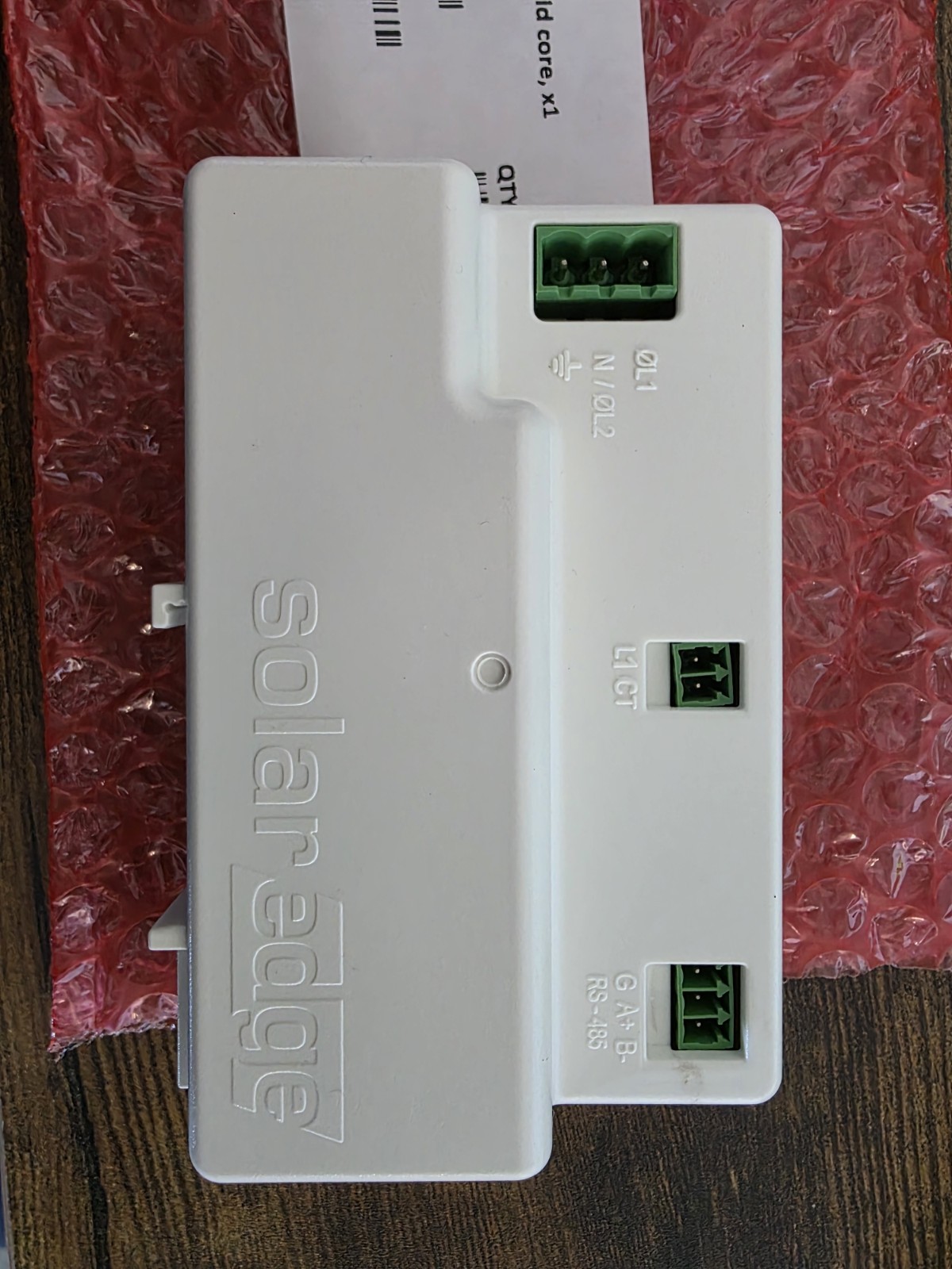 SolarEdge FLD-MTR-1PC05-RGM Single-Phase Revenue Grade Meter – SE-RGMTR