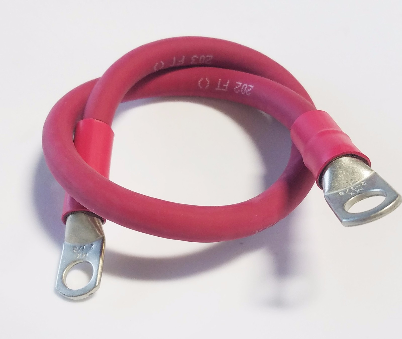 2 Gauge AWG Custom Battery Cable Solar, AUDIO, Power Inverter Copper Wire 11 FT