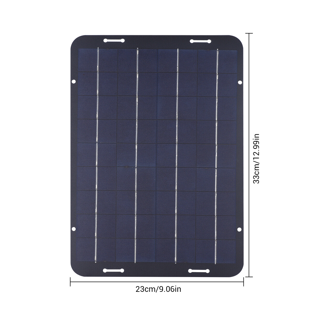 60W Solar Panel 18V Trickle Charger Battery Charger Kit Maintainer Boat Car RV