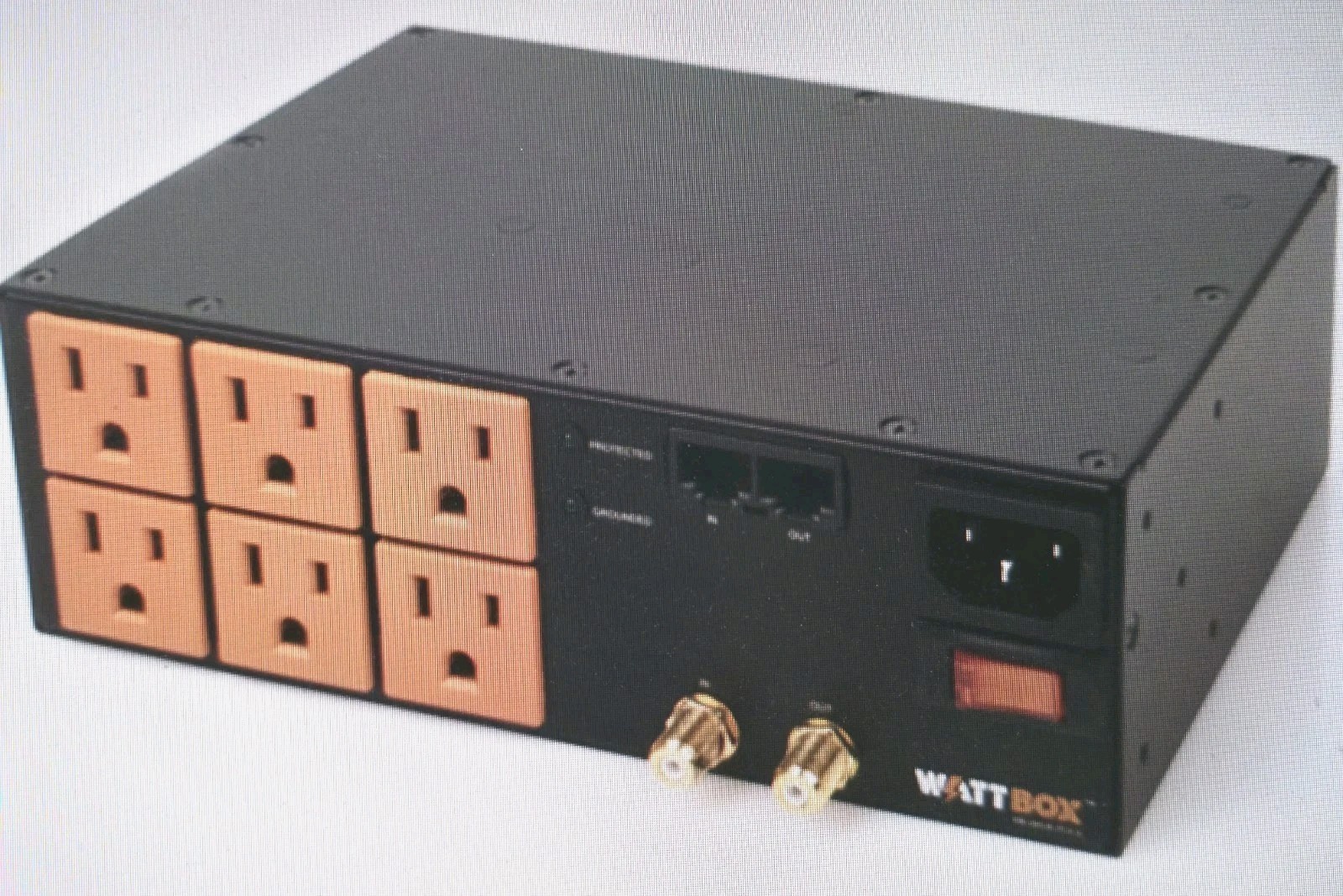 Wattbox Power Conditioner w/ Coax & Ethernet Protection WB-200VB-CE-6 Outlet NIB