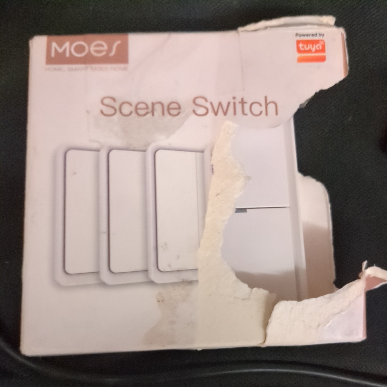 MOES Scene Switch – RF433 – White