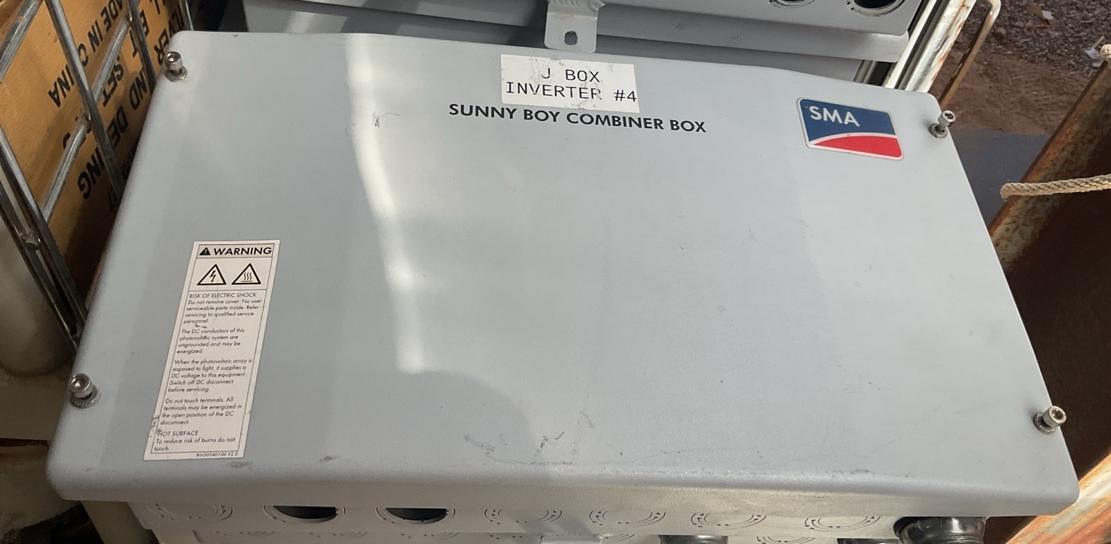 Sunny Boy SBCBTL6-10 Combiner Box J Box *All Working – $400 New* Made In Germany