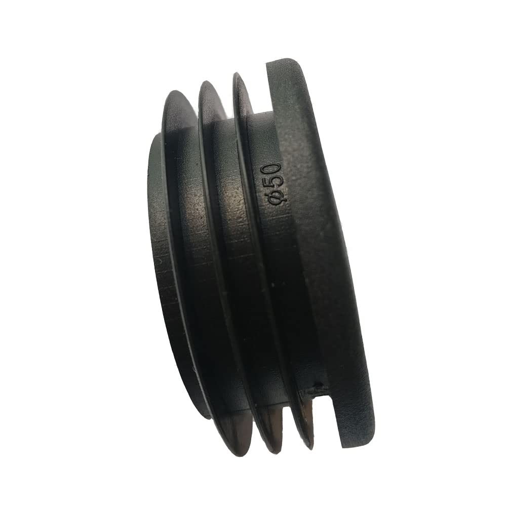CaSuTong 2 Inch (50mm) Round Plastic Plugs, Tubing End Cap, 2 inch-8pcs