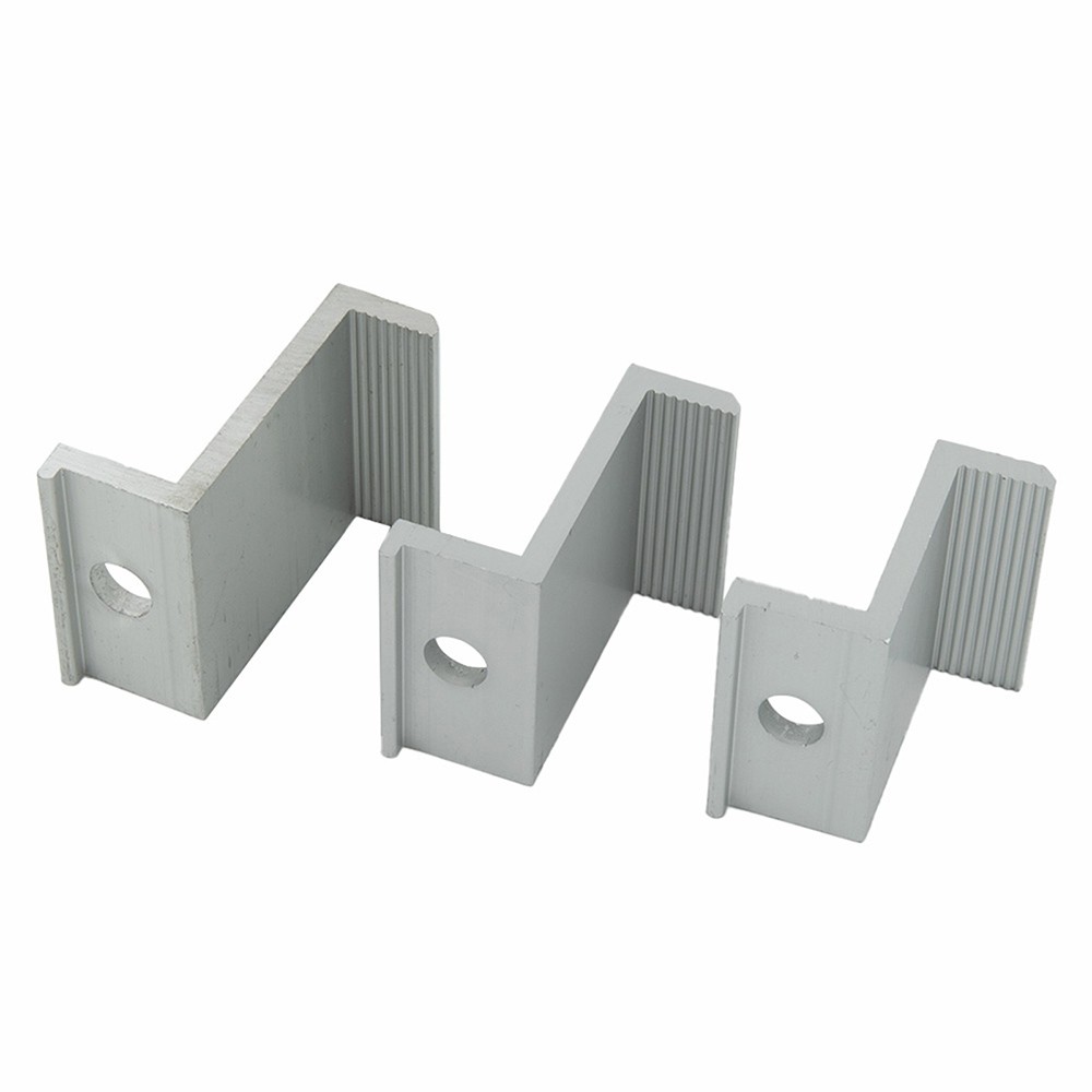 10X Solar Panel End Clamp End Clamp High C-orrosion Resistance Strong Toughness⇓