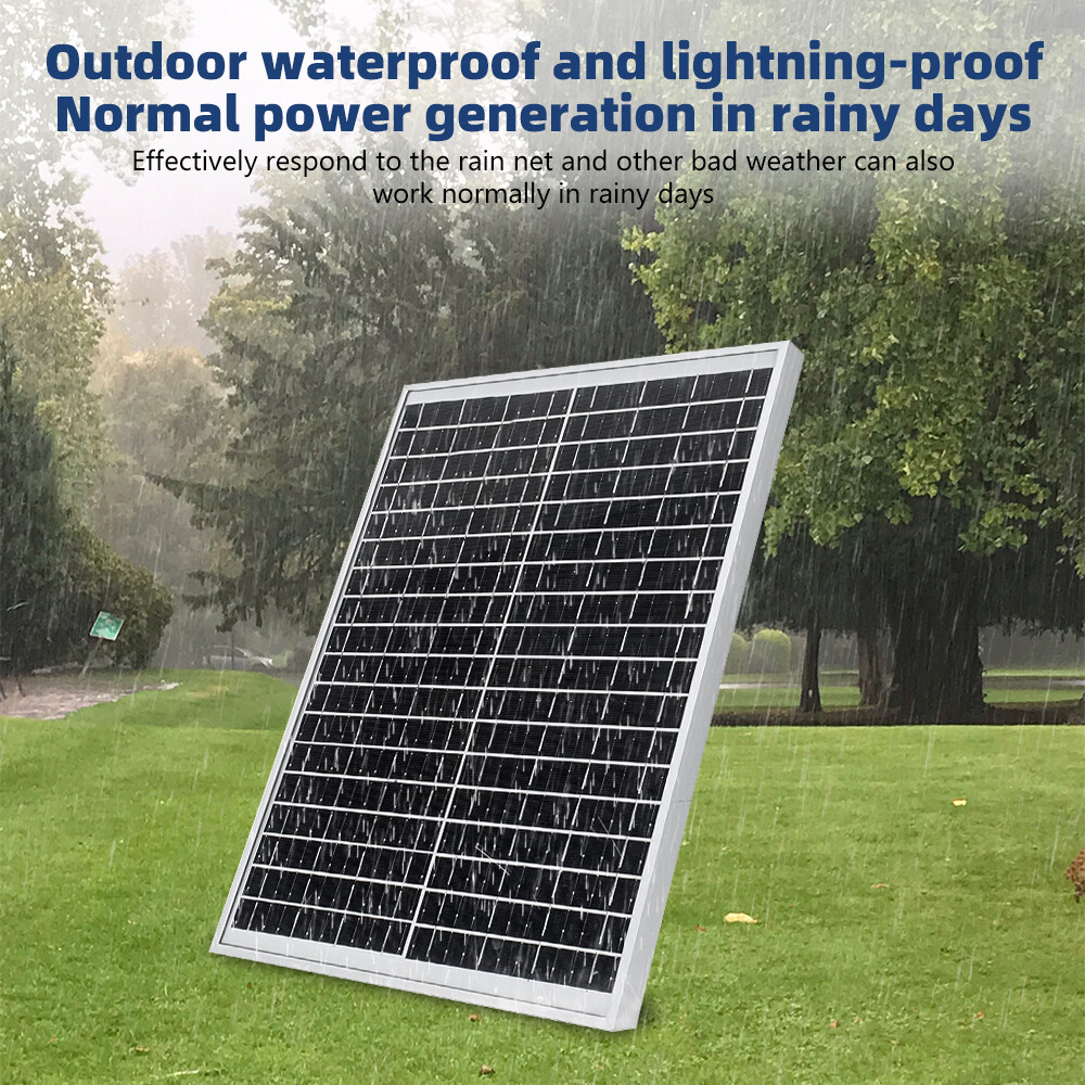 100W 200W 300W 400W 500W Watt Solar Panel Mono 12V Charger RV Home Off-Grid Boat