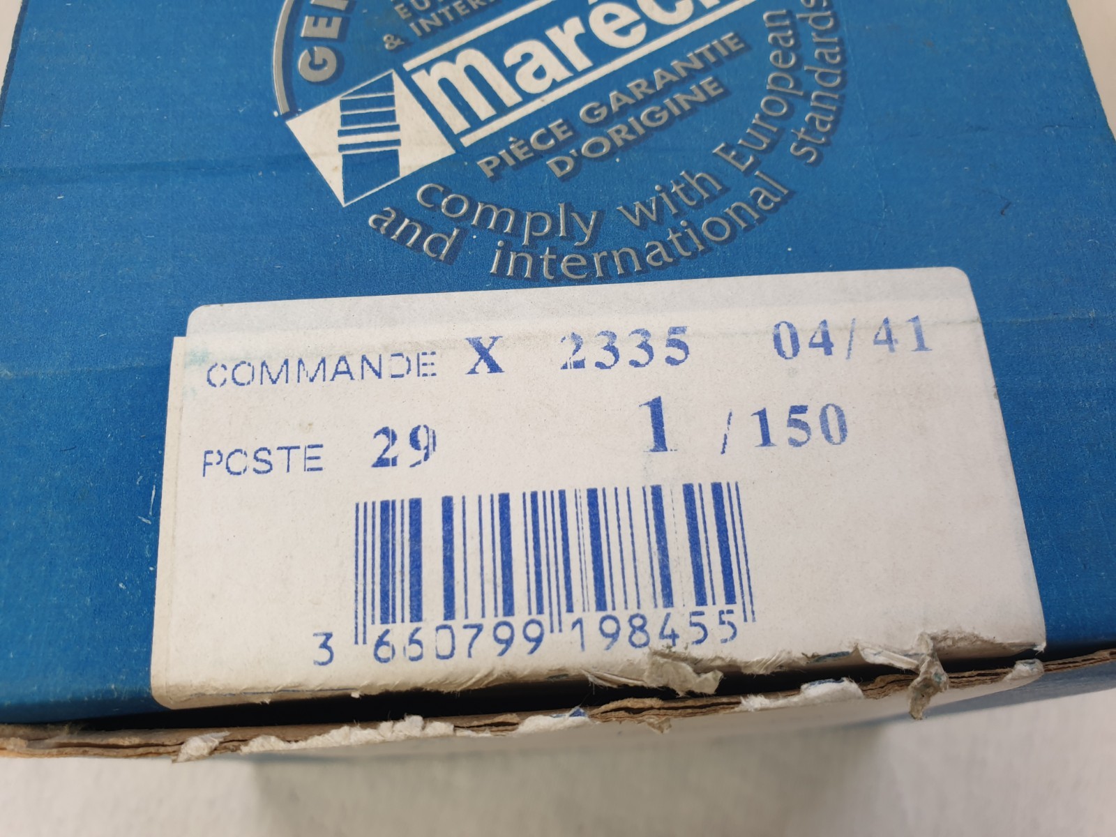 Marechal DS1 Wall Box 311A053 Blue Poly IP54 Unused