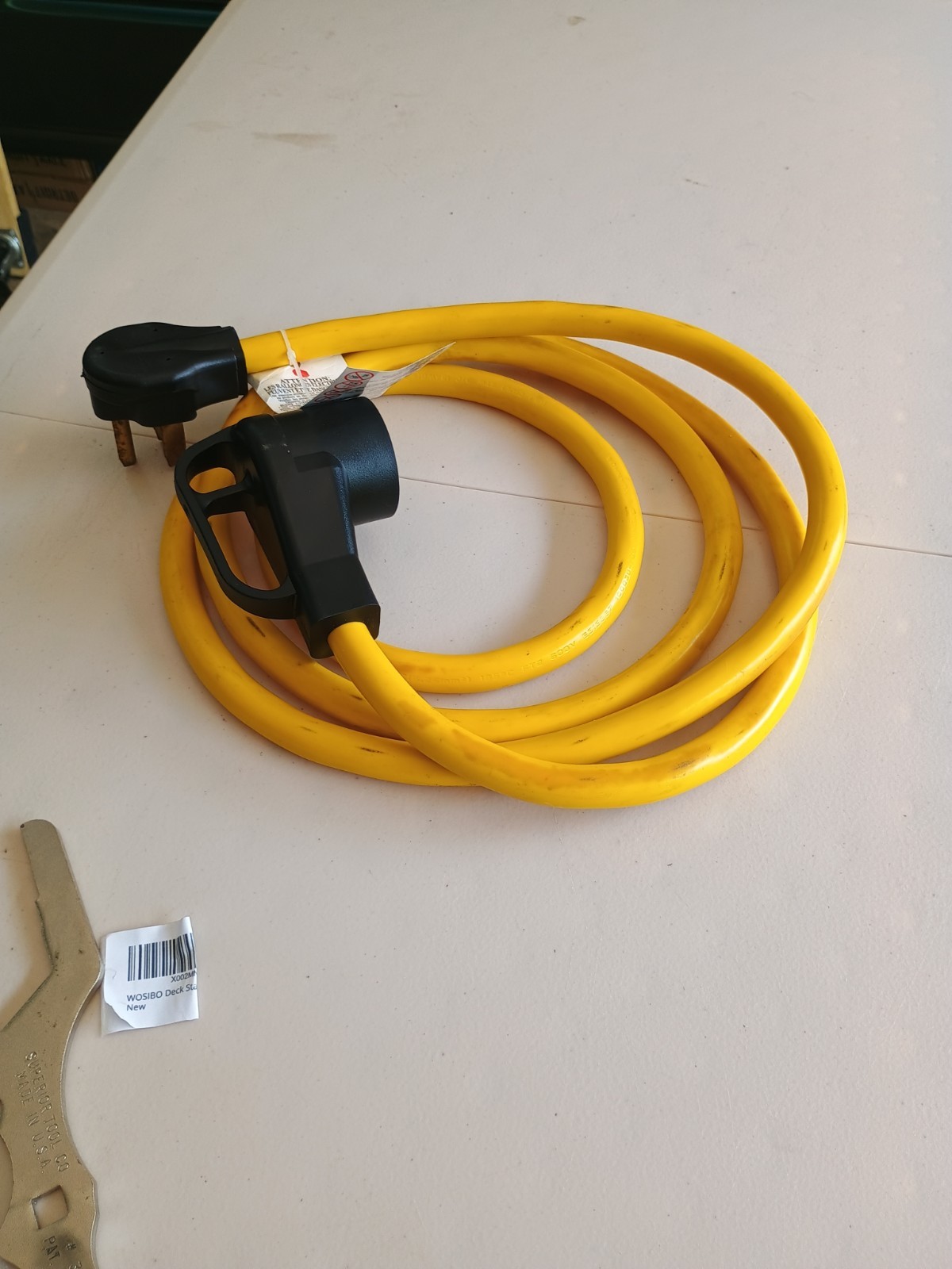 10FT EV Charger Adapter Cord 10-30P to 14-50R NEMA 30A to 50A