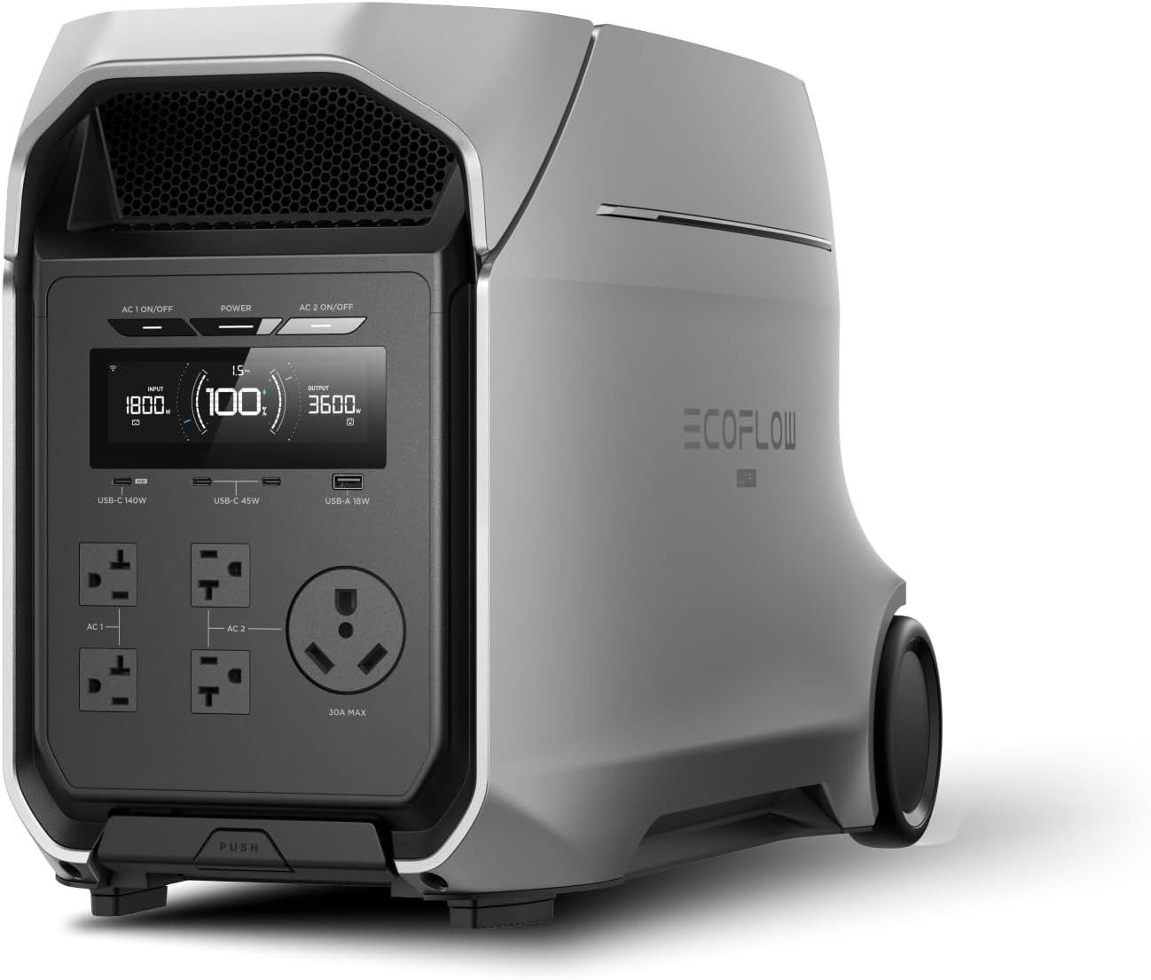 EF ECOFLOW DELTA 3 Ultra plus 3072Wh Portable Power Station, 3600W Output | (720