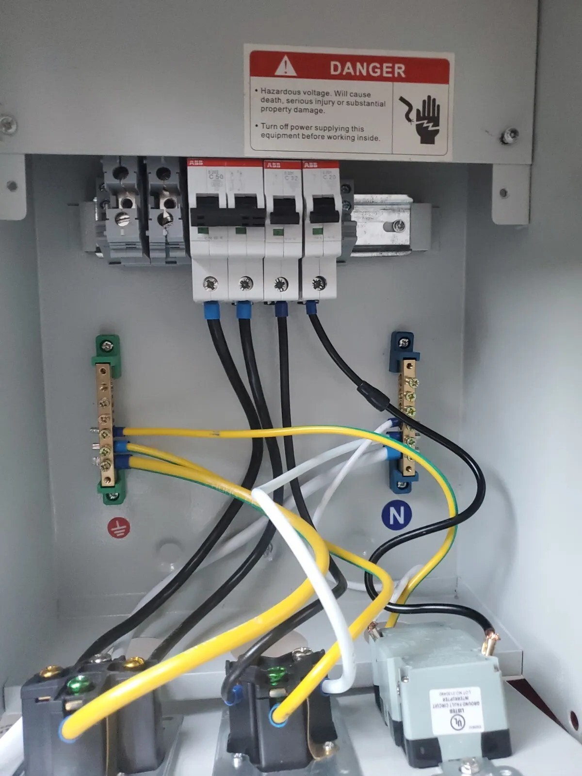 Tocretoare Temporary Power Outlet Panel, with 20, 30, 50 Amp Receptacle
