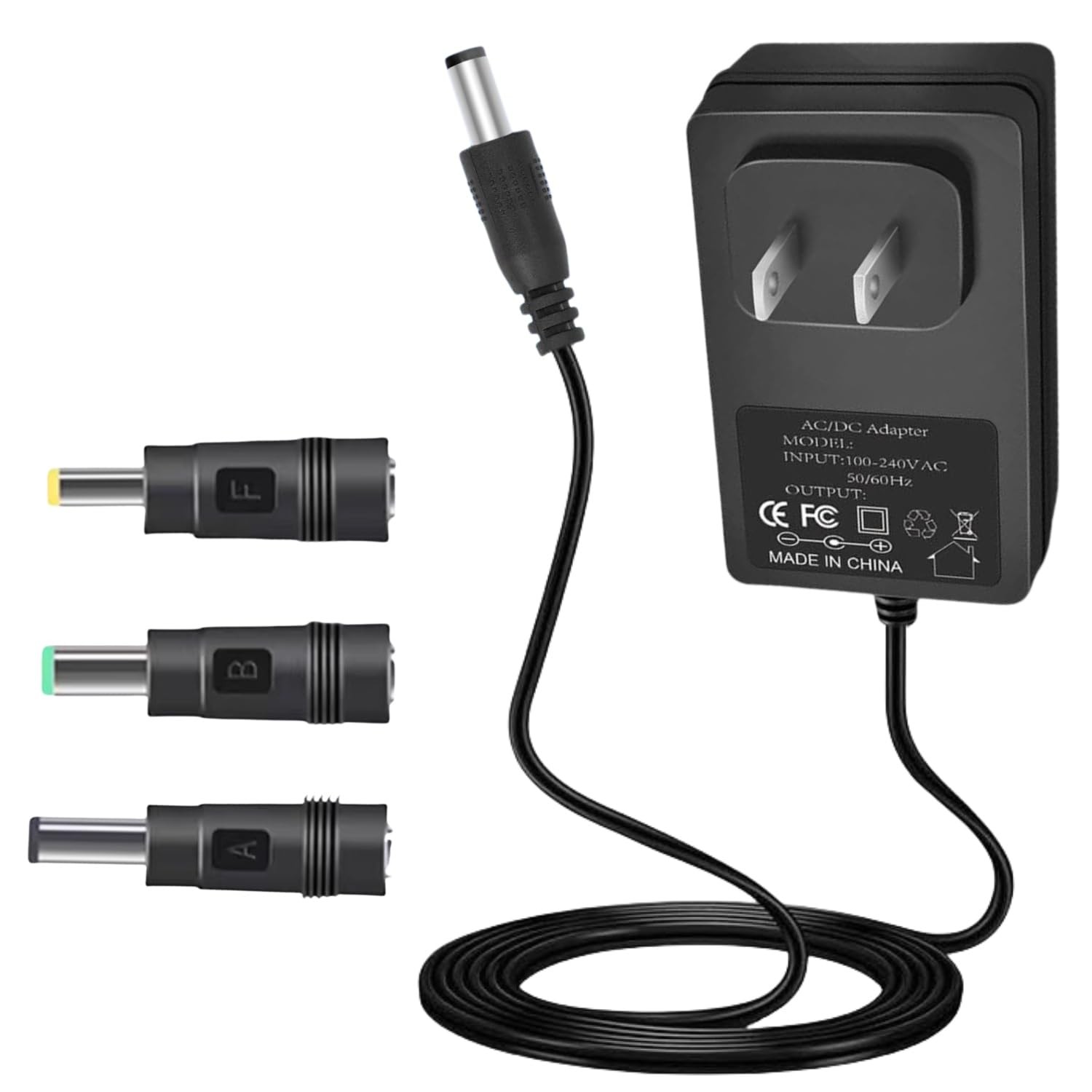 15V 2A Power Supply Charger Cable (Input AC 100V-240V, Output DC 15 Volt 2…