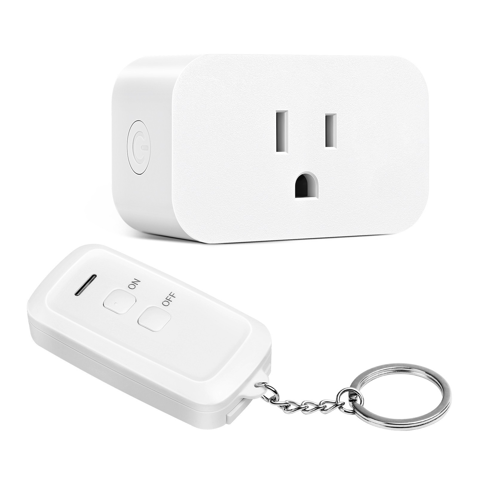 Indoor Remote Control Outlet, Wireless Remote Light Switch, 100ft RF Range