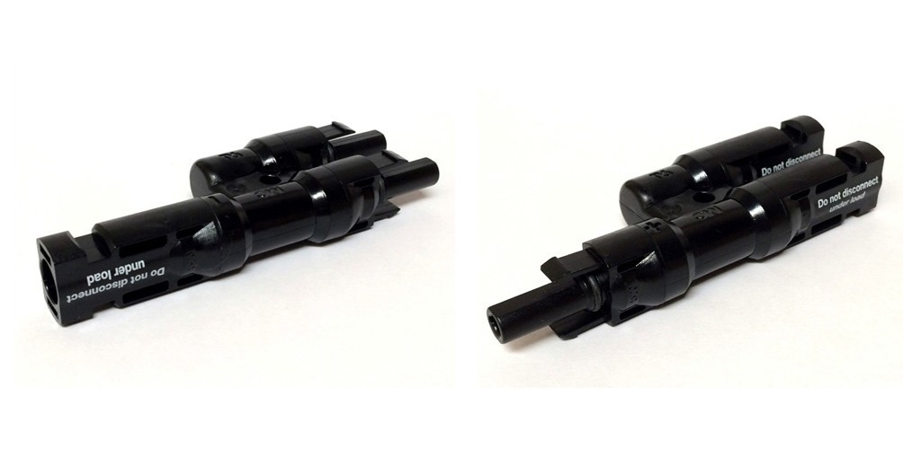 10 Pairs Solar Panel Cable PV T Branch Connectors Splitter Coupler Combiner